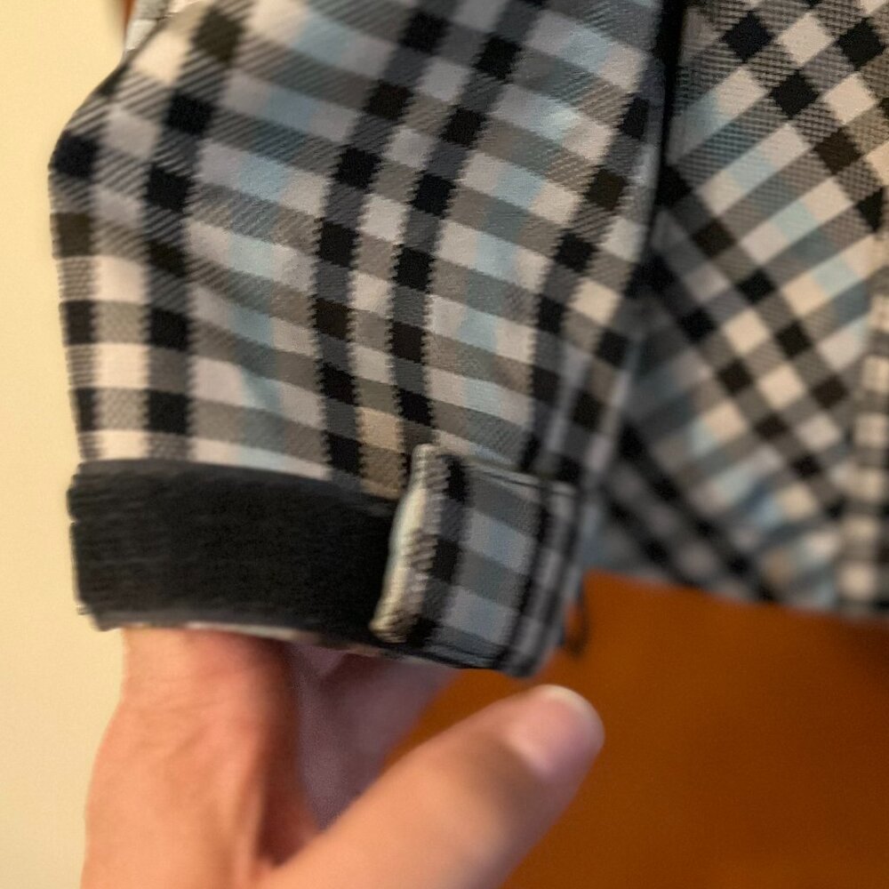 NNT} The North Face Plaid Apex Softshell Hooded Jacket / Size X-Large - Picture 5 of 14